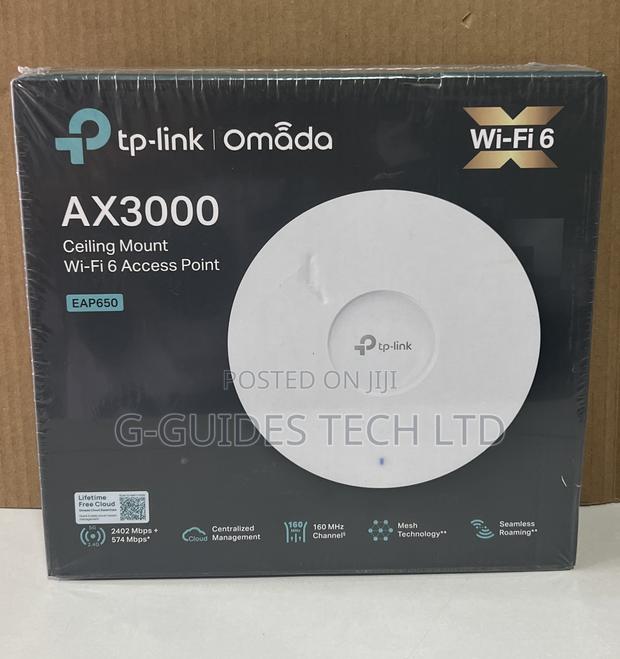 TP-Link Eap650 Ax3000 Ceiling Mount Wi-Fi 6 Access Point · Photo 1