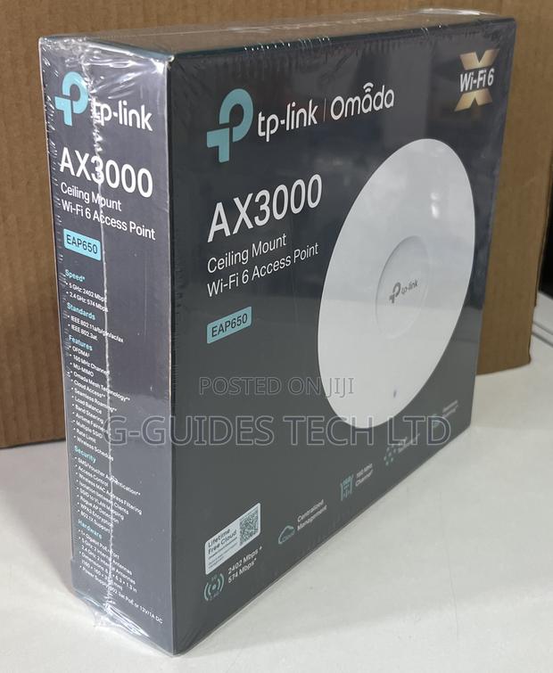 TP-Link Eap650 Ax3000 Ceiling Mount Wi-Fi 6 Access Point · Photo 2