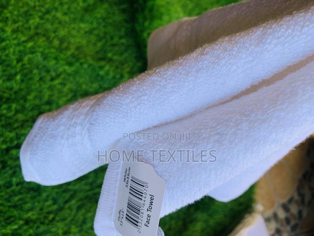 White Fluffy Face Towels for Home, Travel and Salon Use · Photo 1