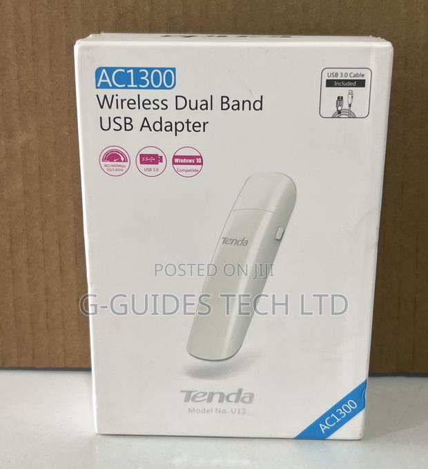 Tenda Ac1300 Usb Wireless Adapter Dual-Band U12 · Photo 1