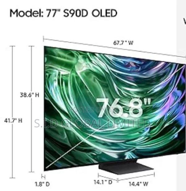 Experience True To Life Visuals On Samsung Oled 77" Smart Tv · Photo 1