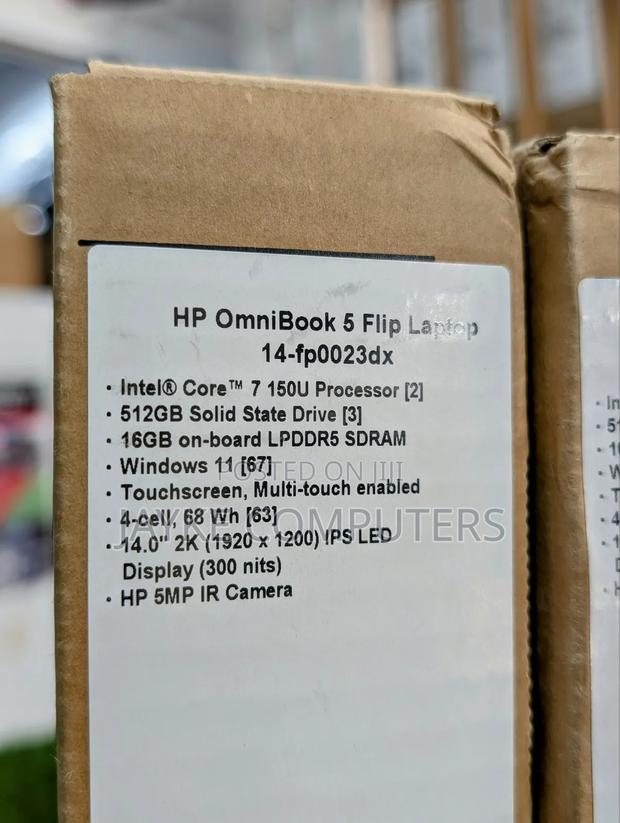New Laptop HP OmniBook 5 Flip 16GB Intel Core 7 SSD 512GB · Photo 2