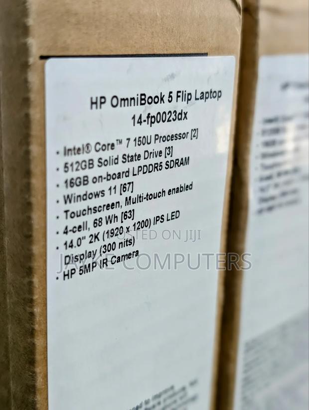 New Laptop HP OmniBook 5 Flip 16GB Intel Core 7 SSD 512GB · Photo 4