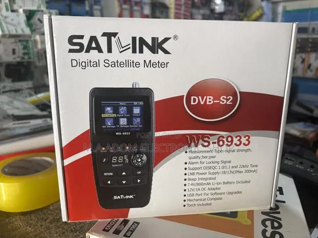 Sat Link DVB -S/S2 Satellite Meter for Dish Installation · Photo 1