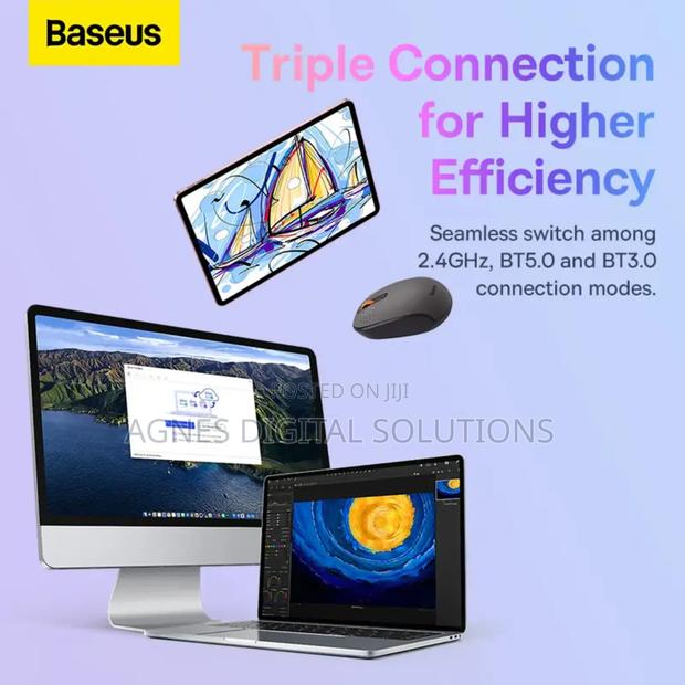 Baseus F01b Tri-mode Wireless Mouse · Photo 2