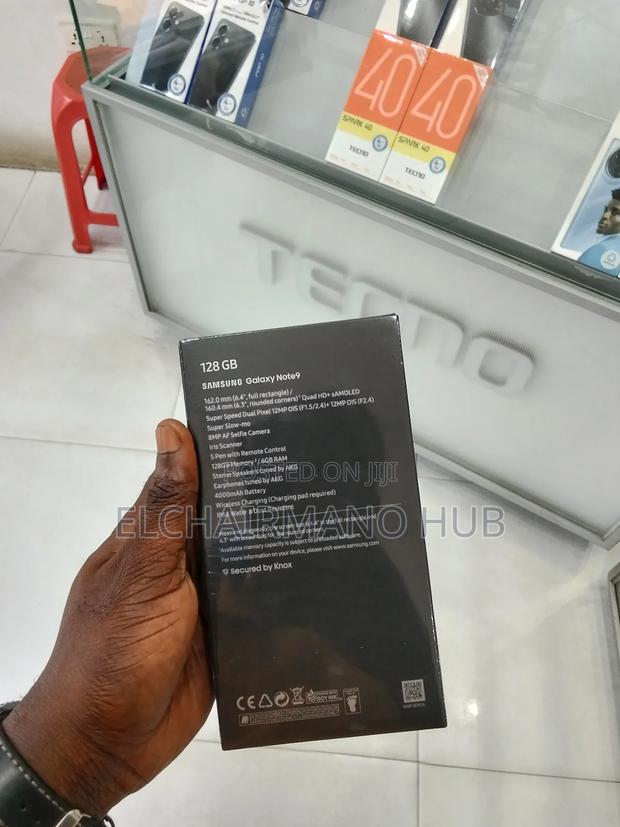 New Samsung Galaxy Note 9 128 GB Black