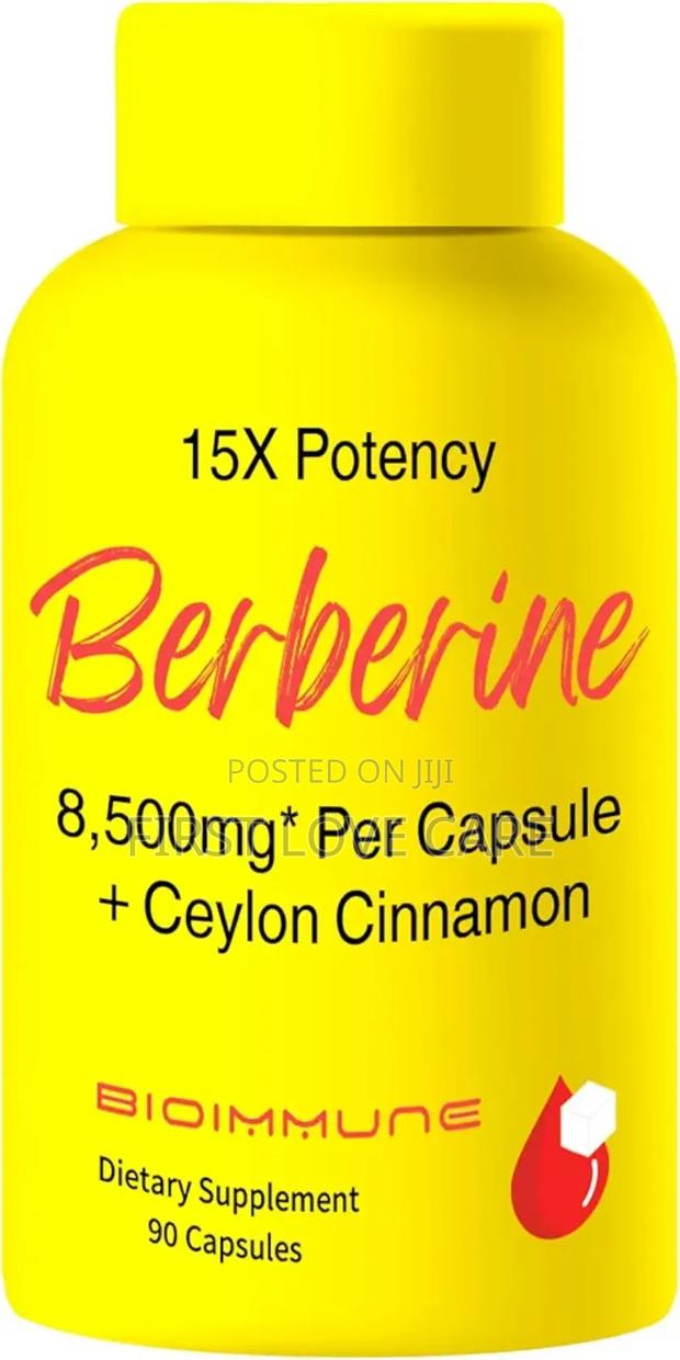 Bioimmune Berberine 15x Potency 8,500mg + Ceylon Cinnamon · Photo 1