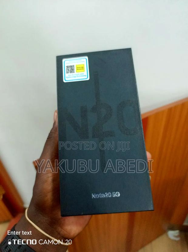 New Samsung Galaxy Note 20 5G 128 GB Black · Photo 1