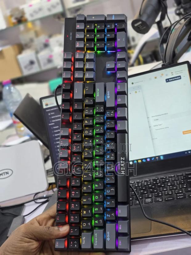 Heatz Mechanical RGB Gaming Keyboard · Photo 1