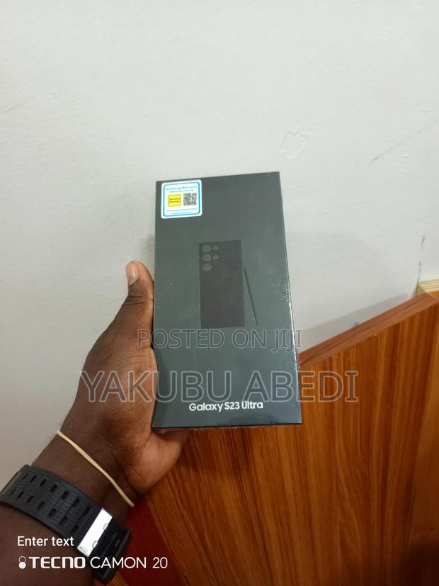 New Samsung Galaxy S23 Ultra 256 GB Black · Photo 1