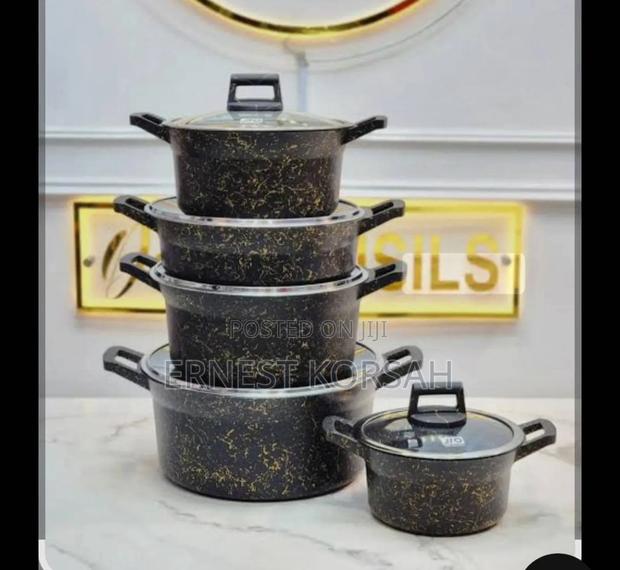 5 Sets Jilo Non-Stick Cookware Set · Photo 1