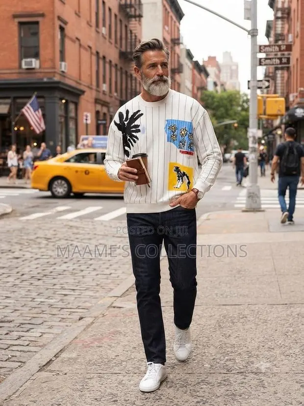 Men’s Oversized Graphic Sweatshirt – Premium Streetwear · Photo 1