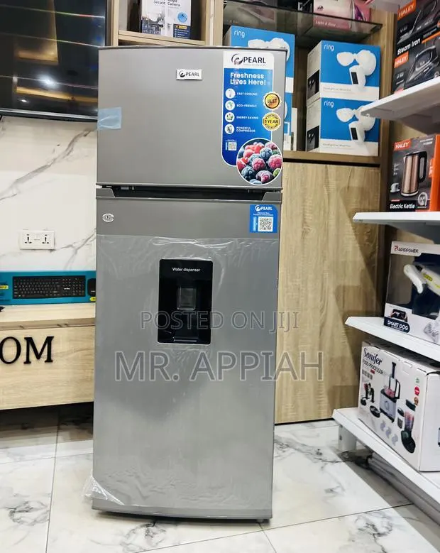 Choose Authentic Pearl Pf-2521w0-5e 2 Door Refrigerator(Gray). · Photo 1