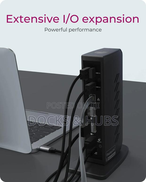 Raidsonic Icy Box Displaylink Docking Station (11-in-1) - Universal · Photo 3