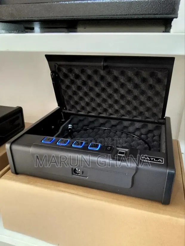 Gun Safe Locker Box With Finger Lock & Security Wire - 8 Kg · Photo 1