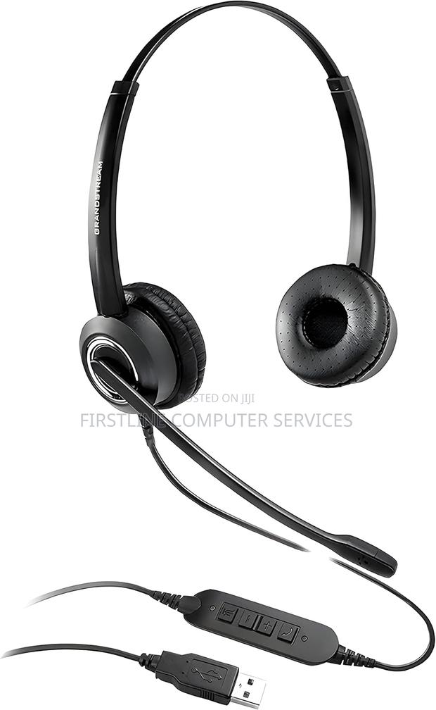 Grandstream Guv3000 Stereo Headset, Usb · Photo 1