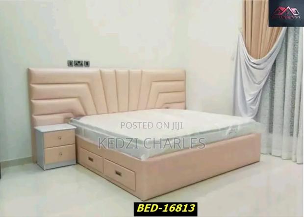 King Size Bed and Bed Frame With Side Drawer · Photo 1