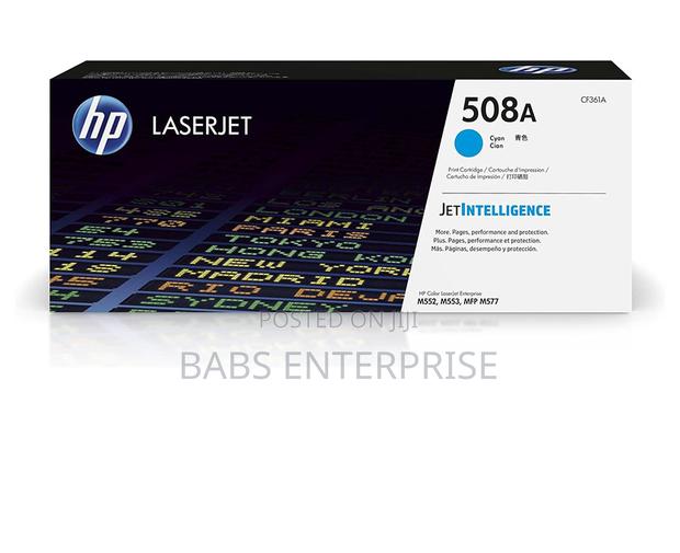 Hp Toner Cf361a (508a) Cyan · Photo 1