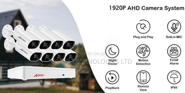5 Mp 8 Channels CCTV Camera Kit · Photo 1