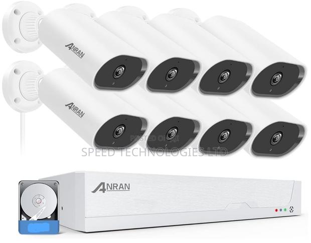 5 Mp 8 Channels CCTV Camera Kit · Photo 2