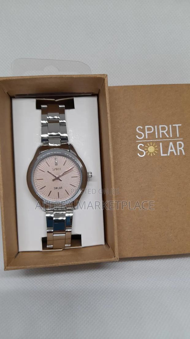 Spirit Solar Women's Silver Chain Watch · Photo 1