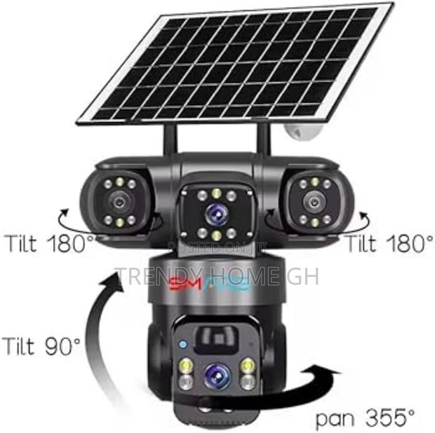 Smart Solar CCTV With Sim Night Vision Motion Sensor · Photo 2