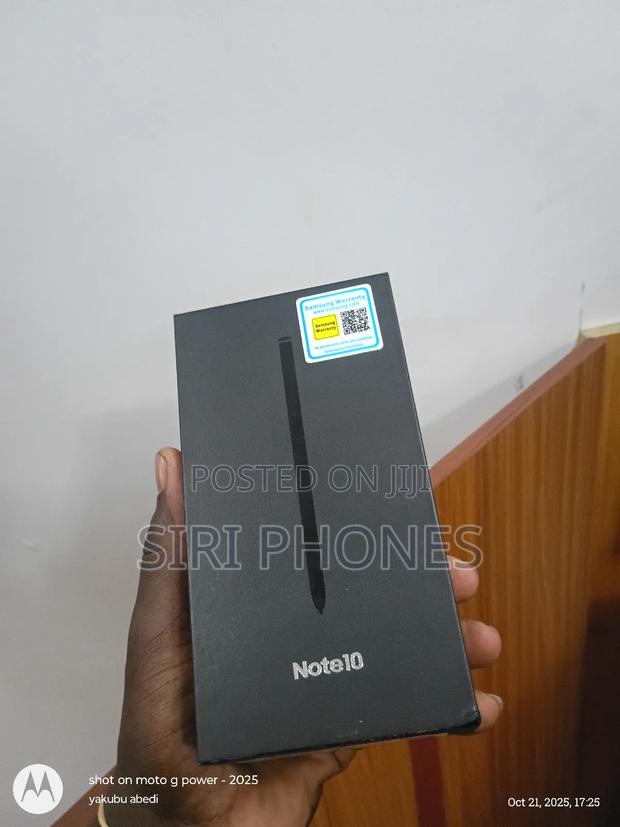 New Samsung Galaxy Note 10 5G 256 GB Black · Photo 1