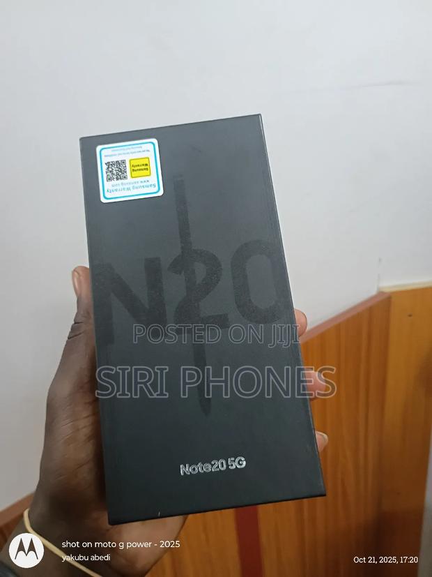 New Samsung Galaxy Note 20 5G 256 GB Green · Photo 2