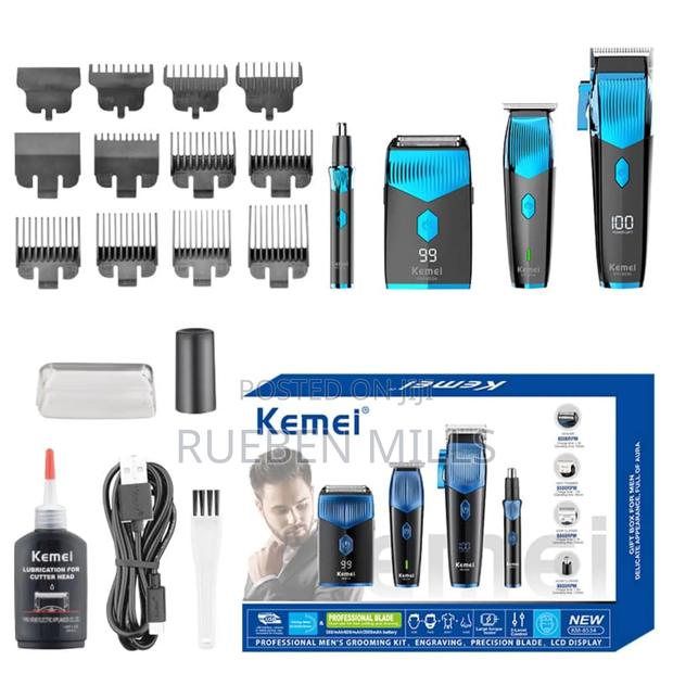 4 in 1 Comprehensive Care Kits Barbering Shaving Machine Hair Clipper · Photo 2