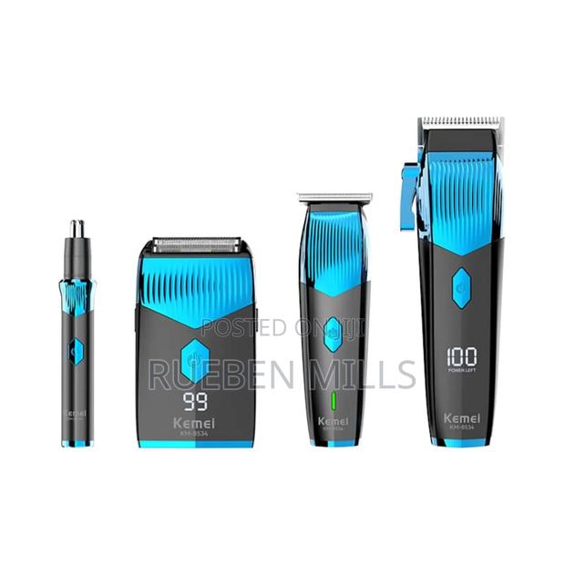 High Efficiency and Quality 4 in 1 Salon Barbering Shaving Machine Set · Photo 1