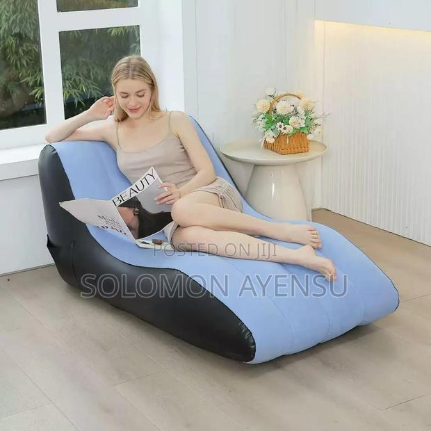 Single Portable Inflatable Sofa Chair · Photo 1