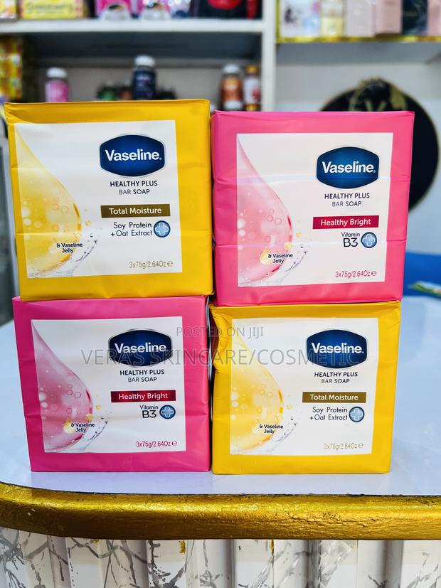 Vaseline Healthy Plus (3in1)Bar Soap · Photo 1
