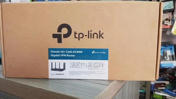 Omada 4g+ Cat6 Ax3000 Gigabit VPN Router · Photo 1