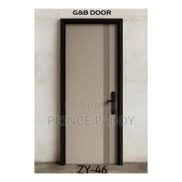 Wooden Door With Frame And Handle Is Available · Photo 1