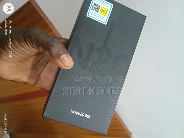 New Samsung Galaxy Note 20 5G 256 GB Green · Photo 1
