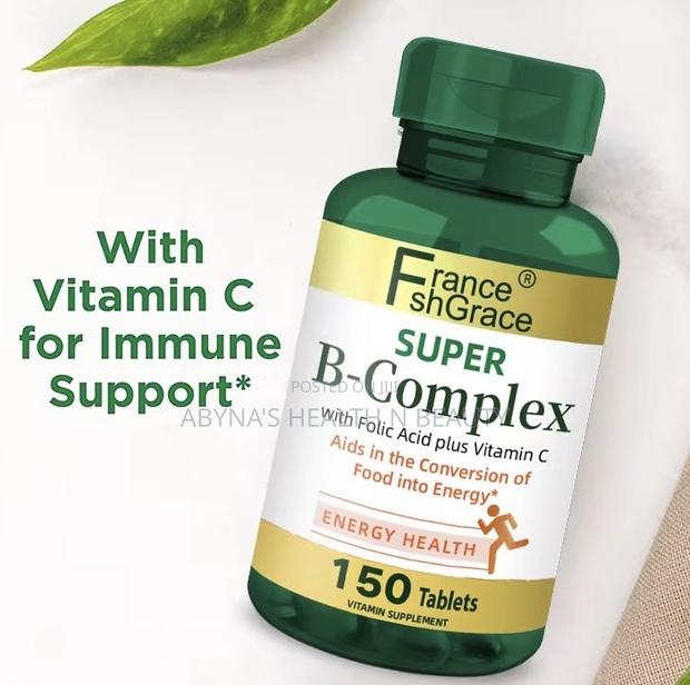 Vitamin B Complex With Folic Acid Plus Vitamin C · Photo 1