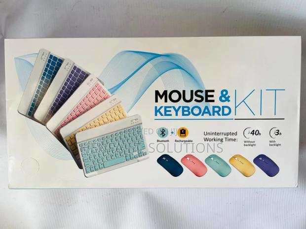 Rechargeable Bluetooth Keyboard and Mouse · Photo 1