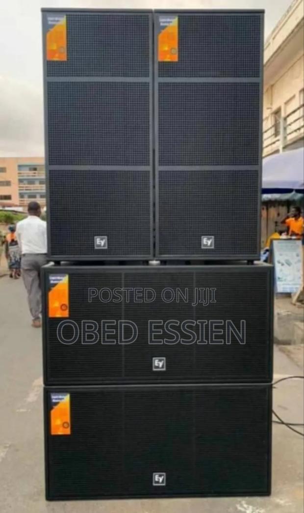 Sets of Original Ev Speakers(Pair of Full Range and a Pair of Bass)
