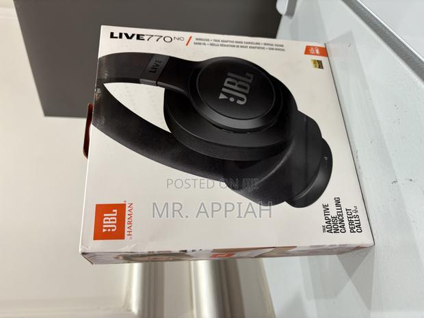 Fresh in Box JBL Live 770 Premium Over Ear Headphone(Black) · Photo 1