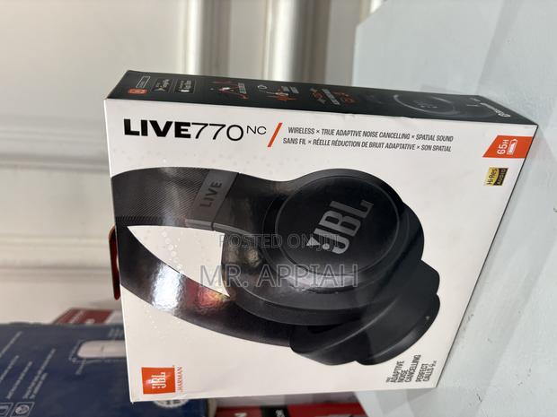 Shop JBL Live 770 Premium Noise Cancelling Headphone(Over Ear)Black · Photo 1