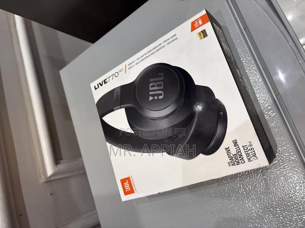 Unique JBL Live 770 Premium Over Ear Headset(Black) · Photo 1
