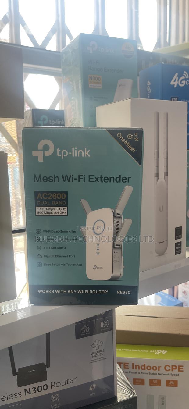 Ac2600 Wi-Fi Range Extendertp-Link Ac2600 Wifi Range Extender Re650 · Photo 2