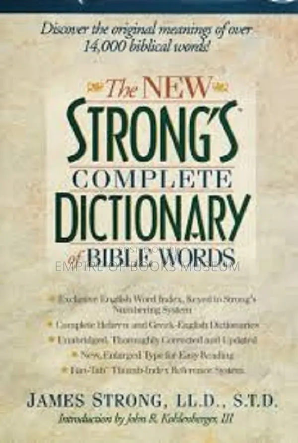 The New Strong's Complete Dictionary of Bible Words · Photo 1
