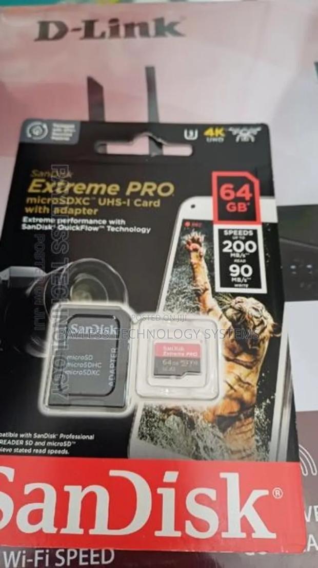 Sandisk 64gb Extreme Pro Memory Cards · Photo 1