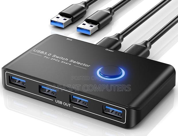 Usb 3.0 2-in-1 Usb Switch Selector for 2pcs Share · Photo 1