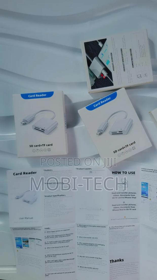 3-in-1 Card Reader With a Lightning Connector · Photo 5