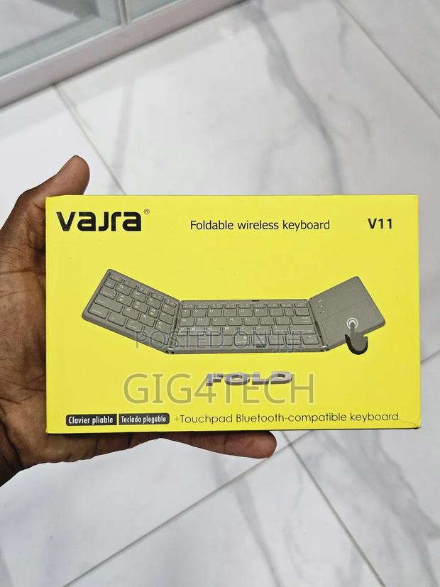 Vajra V11 Foldable Wireless Bluetooth Keyboard With Touchpad · Photo 1