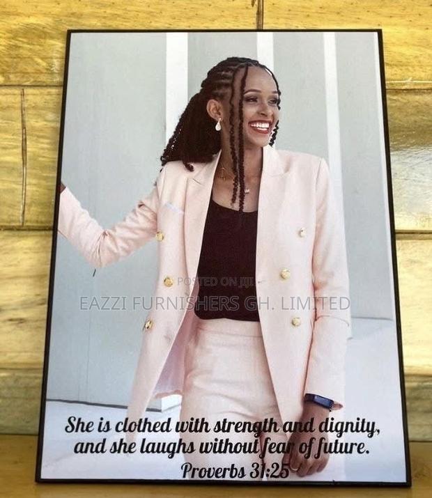 Customize Canvas Lamination Extra Written Picture Frame · Photo 1