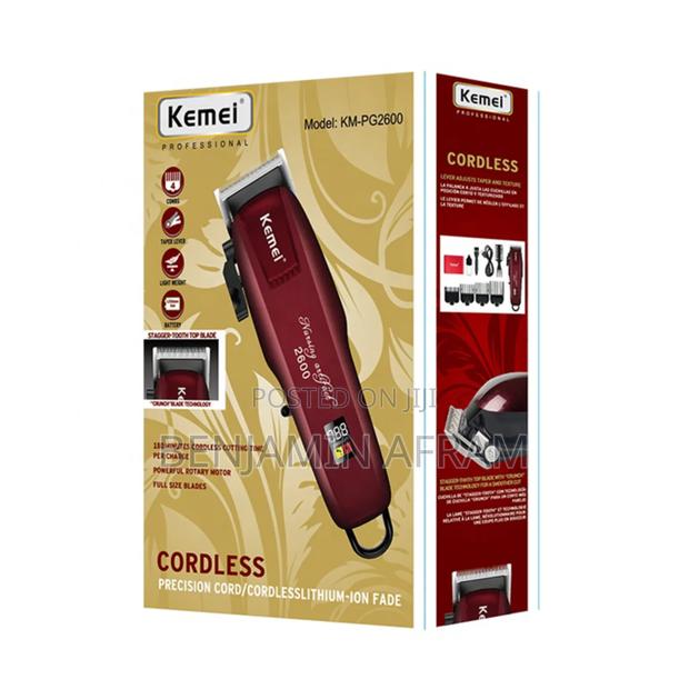Wireless Barbering Machine Pg2600 · Photo 1