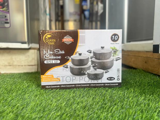 10 PCS Non-Stick Cooking Pot · Photo 1